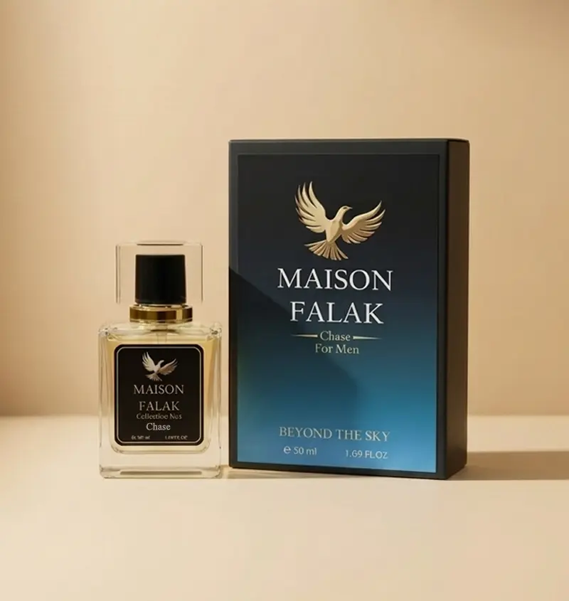 Chase Men's Perfume Premium Long-Lasting Fragrance Bottle for Everyday Wear