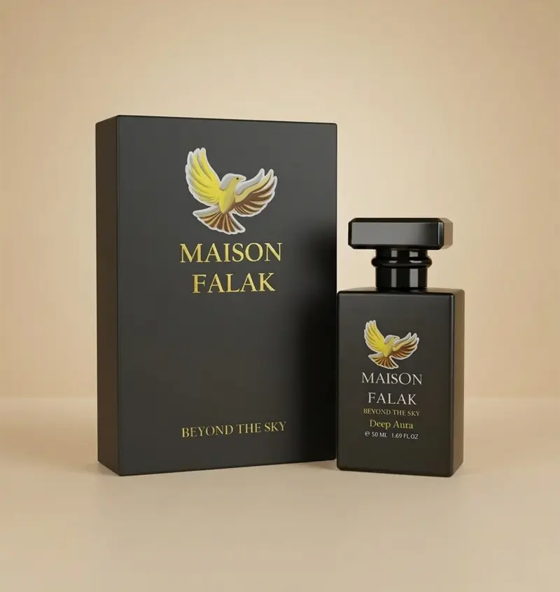 Deep Aura Men's Perfume Premium Long-Lasting Fragrance Bottle for Daily Wear