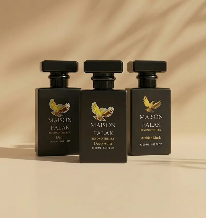 Drift Deep Aura Arabian Musk Perfume Gift Set Pack of 3 Long-Lasting Men's Fragrances